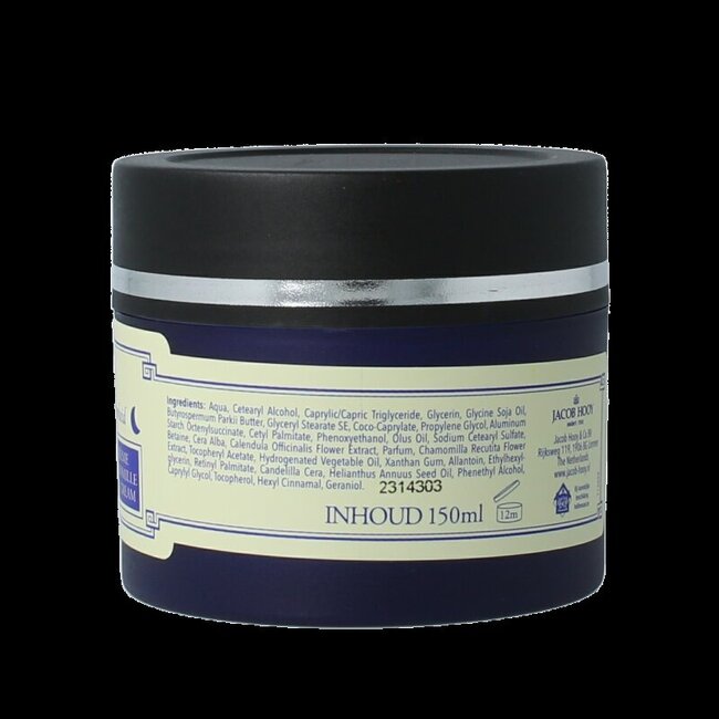 Jacob Hooy Crème de nuit à la camomille 150 ml