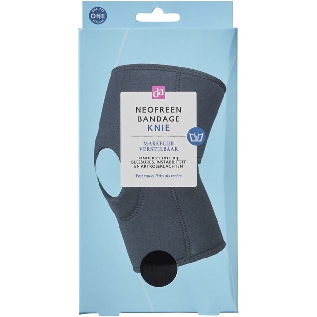 Sportbandage neopreen knie one size 1 Stuks