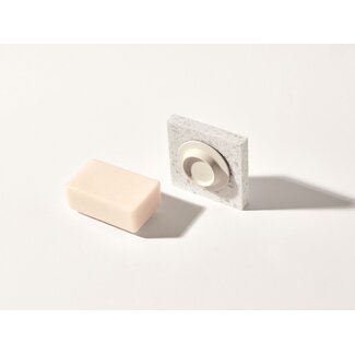 Soapi Magnetische zeephouder off white 1 Stuks