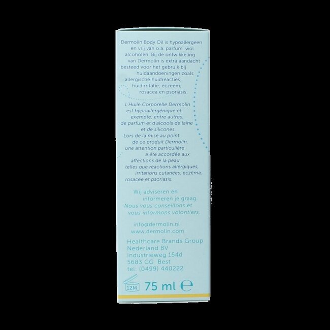 Dermolin Huile corporelle 75 ml