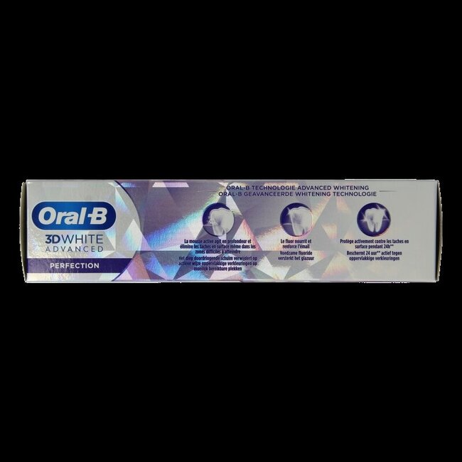 Oral B Tandpasta 3D white luxe perfection 75 Milliliter