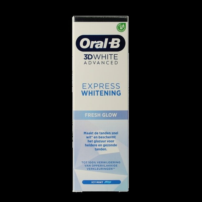 Tandpasta3D white advanced expres fresh whitening 75 Milliliter
