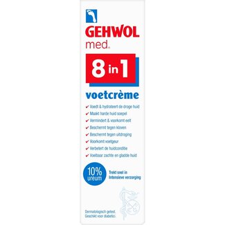 Gehwol 8-in-1 voetcreme 75 Milliliter