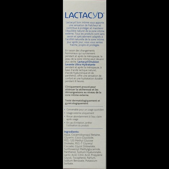 Lactacyd Wasemulsie ultra hydraterend overgang 200 Milliliter