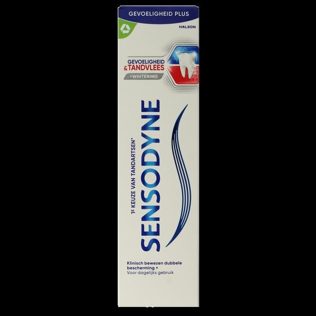 Tandpasta gevoeligheid & tandvlees whitening 75 Milliliter