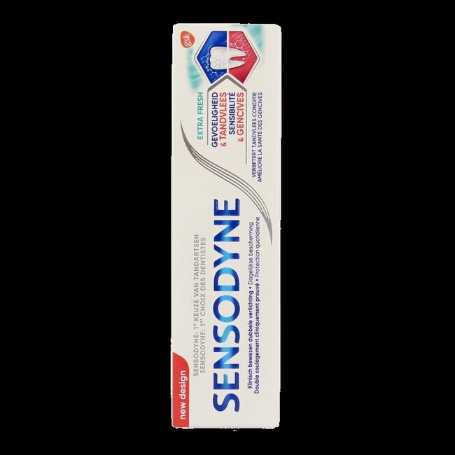 Sensodyne Dentifrice Sensibilité & Gencives Extra Fresh 75 ml