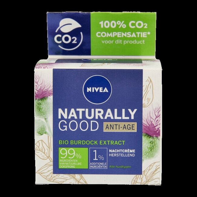 Naturally good nachtcreme anti-age  50 Milliliter