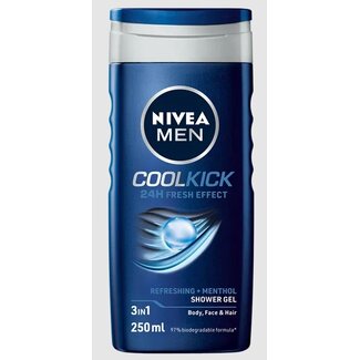Nivea Men cool kick douchegel 250 Milliliter