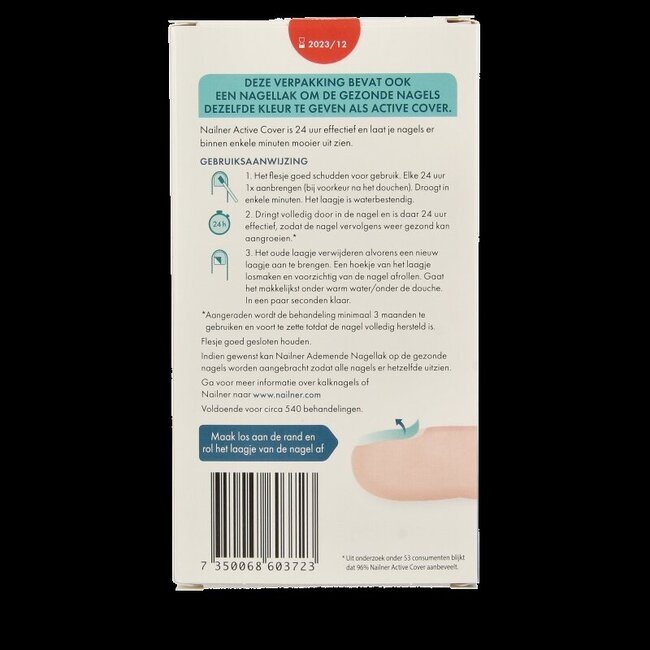 Nailner Active cover red 1 Set