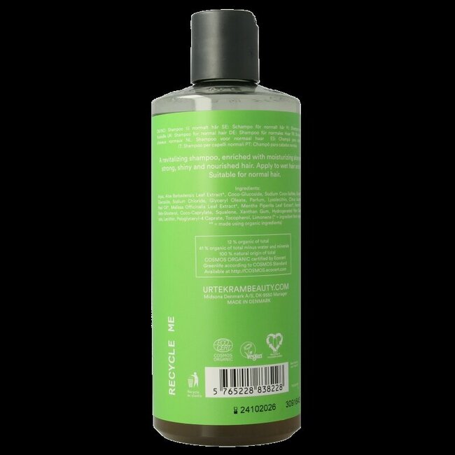 Urtekram Shampooing à l'aloe vera cheveux normaux 500 ml