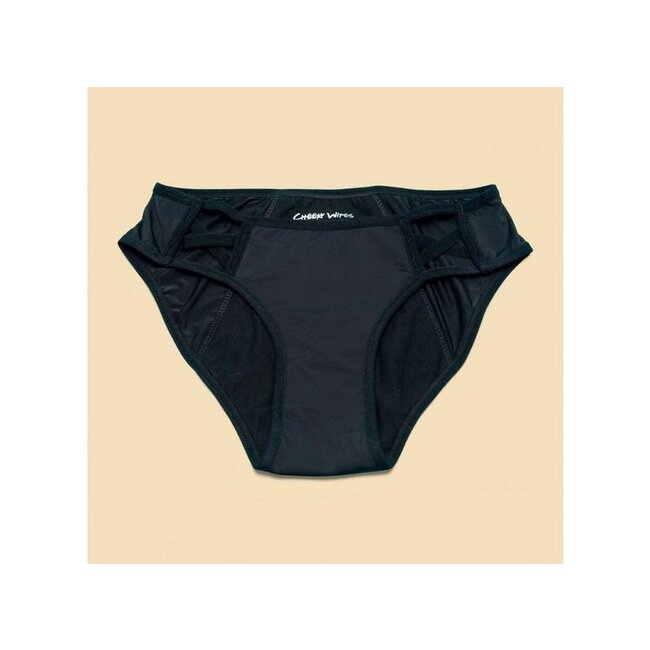 Cheeky Wipes Menstruatie ondergoed Feeling Sassy zw maat 36-38 1 Stuks