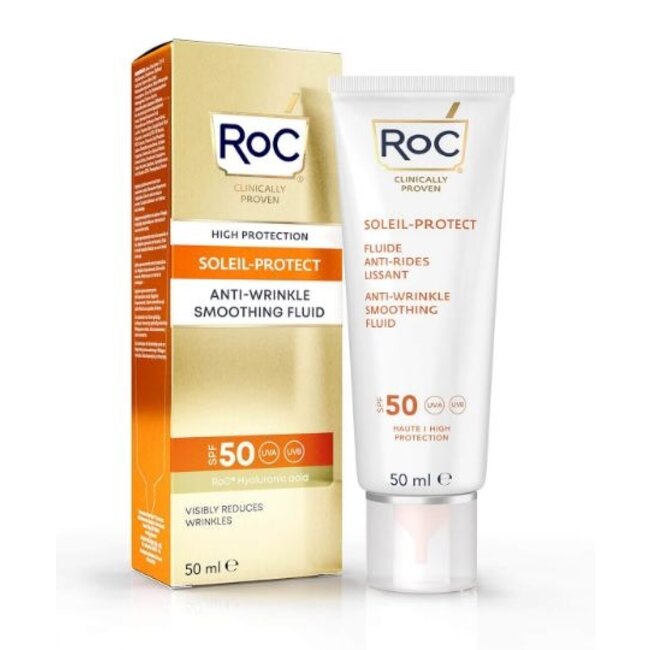 Soleil protect anti wrinkle smoothing fluid SPF50+ 50 Milliliter