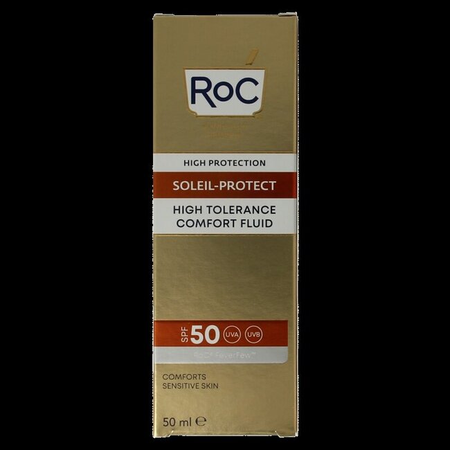 Soleil protect high tolerance fluid SPF50 50 Milliliter