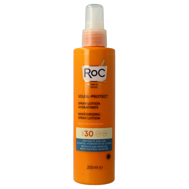ROC Soleil protect moisturising spray SPF30 200 Milliliter