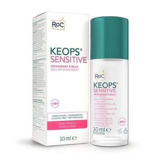 ROC Keops deodorant roll on sensitive skin 30 Milliliter