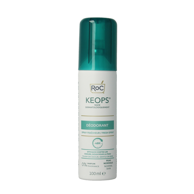 Keops deodorant spray fresh 100 Milliliter