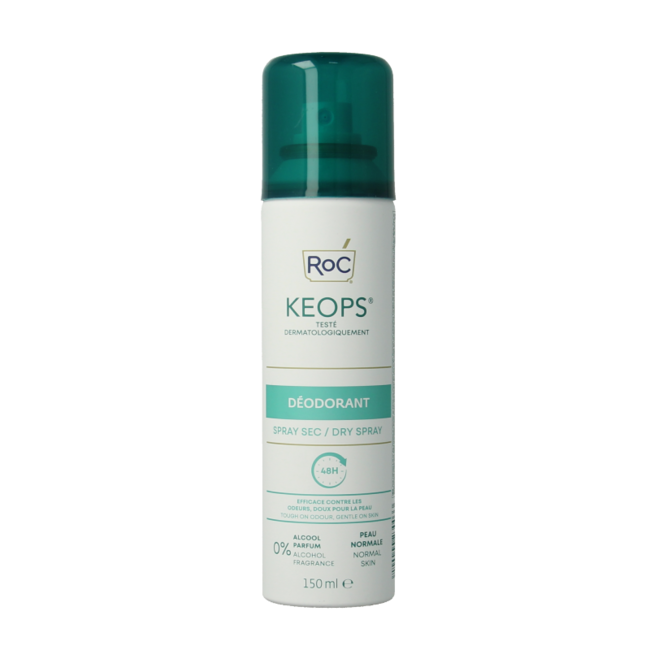 Keops deodorant spray dry 150 Milliliter