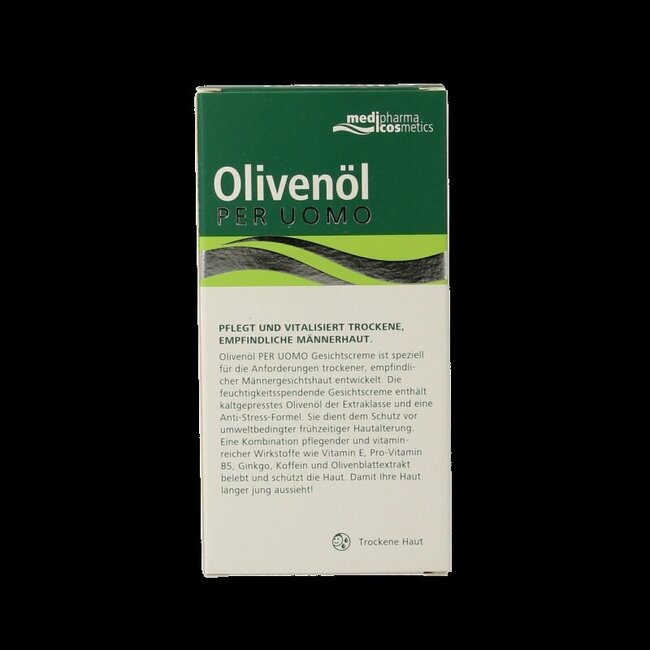 Per Uomo Gezichtscreme olijf 50 Milliliter