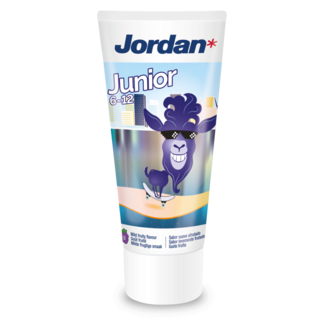 Jordan Tandpasta junior 6-12 jaar 50 Milliliter