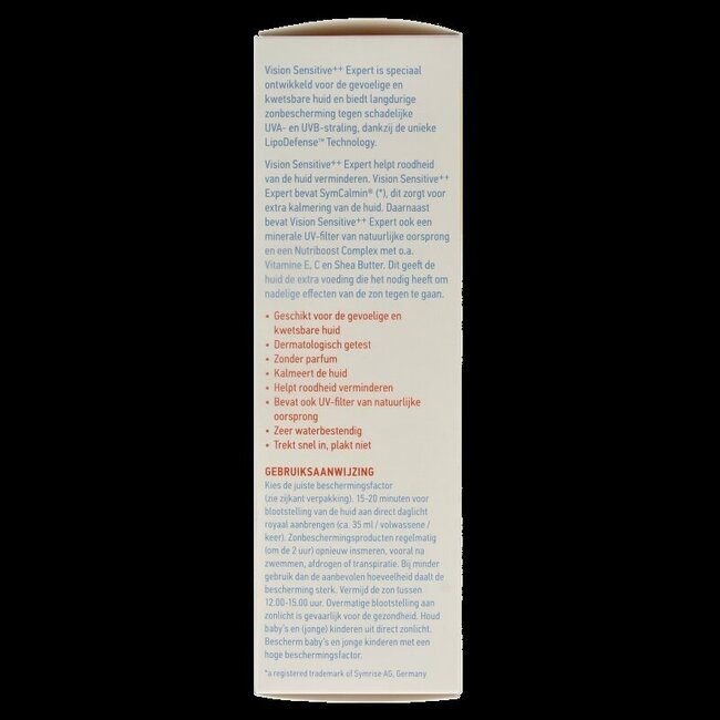 Vision Haute Sensibilité SPF30 180 ml