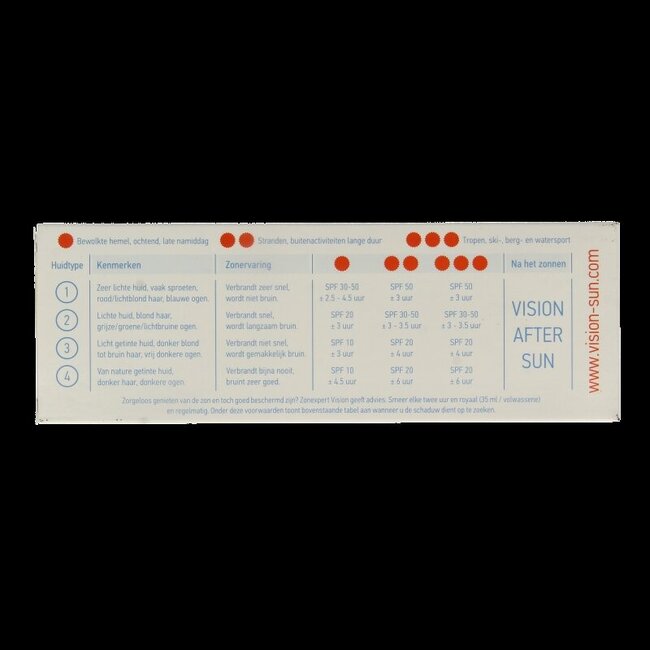 Vision High sensitive SPF30 180 Milliliter