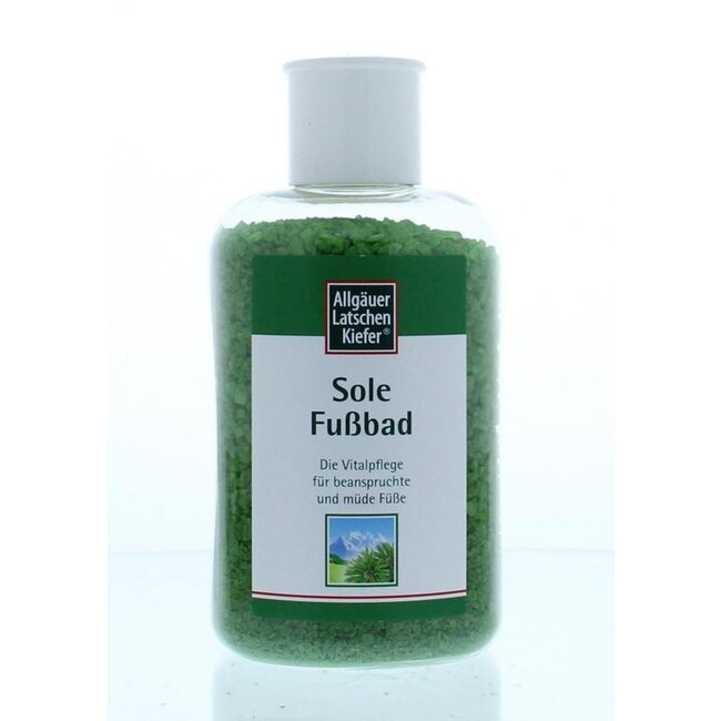 Mineralen voetbad allgasan 350 Gram