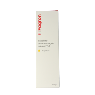 Fagron Crème Vaseline-Cétomacrogol FNA Fagron avec boîte 100 g