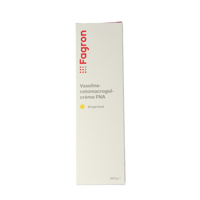 Fagron Vaselinecetomacrogol creme FNA met doos 100 Gram