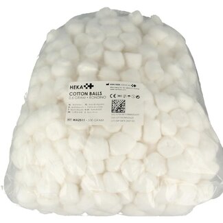 Heka Boules de coton Heka rondino 0,6 g 500 g