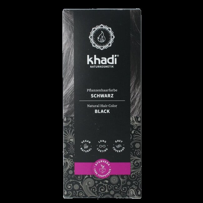 Haarkleur black 100 Gram