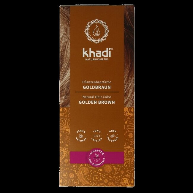 Haarkleur golden brown 100 Gram