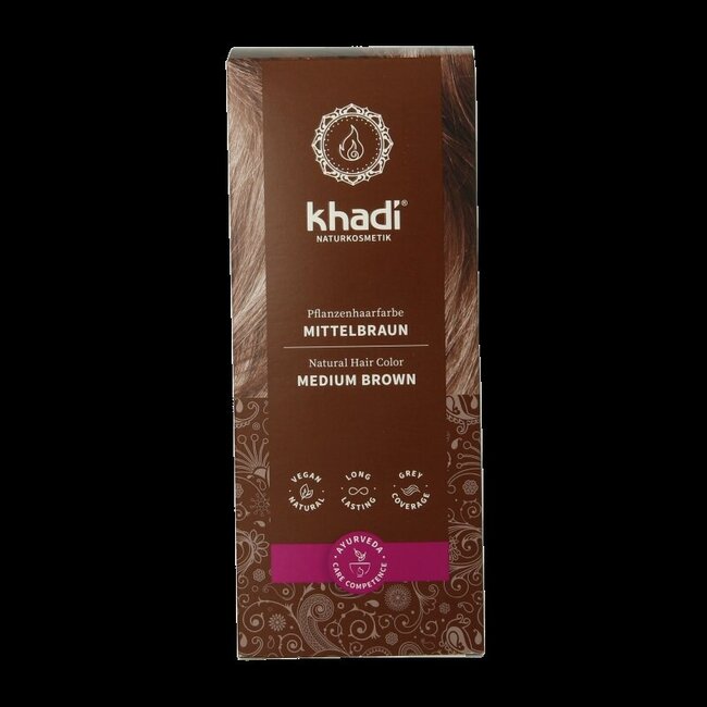 Haarkleur medium brown 100 Gram