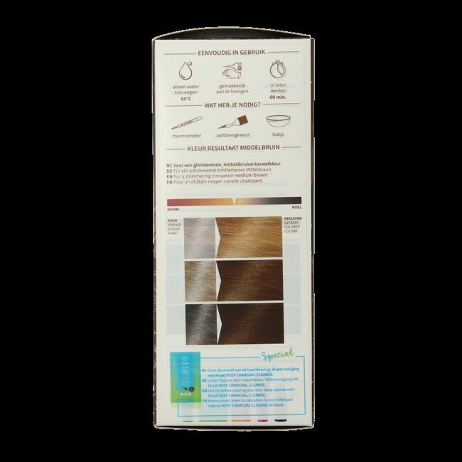 Khadi Teinture Capillaire Brun Moyen 100 Grammes