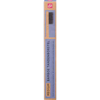DA Bamboe tandenborstel medium 1 Stuks