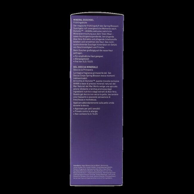 Ahava Mineral showergel spring blossom 200 Milliliter