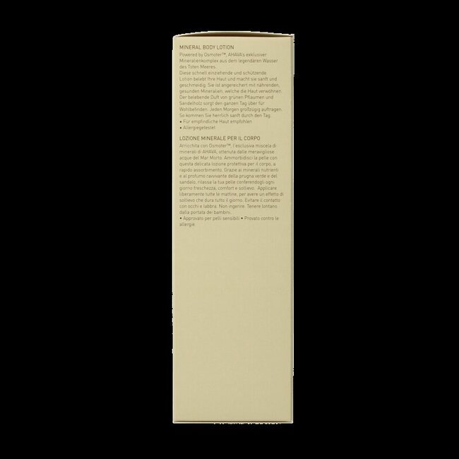Ahava Mineral bodylotion 250 Milliliter