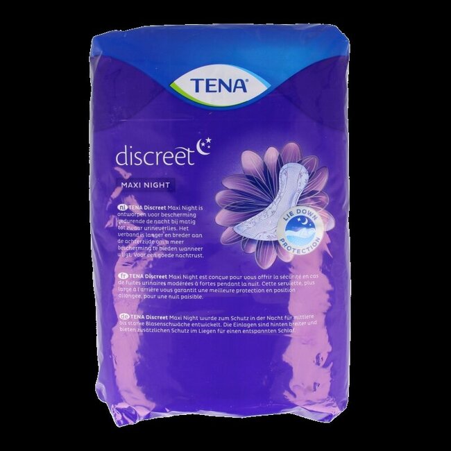 Tena Lady discreet maxi night 12 Stuks