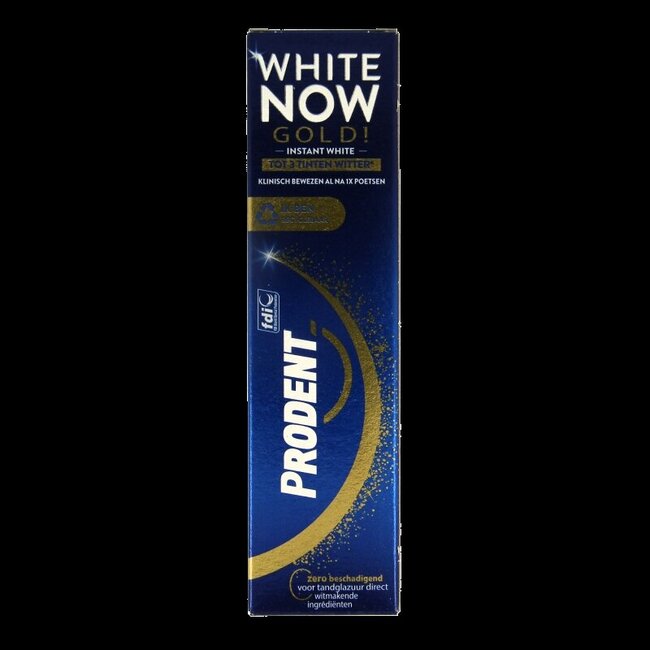 Tandpasta white now gold 75 Milliliter