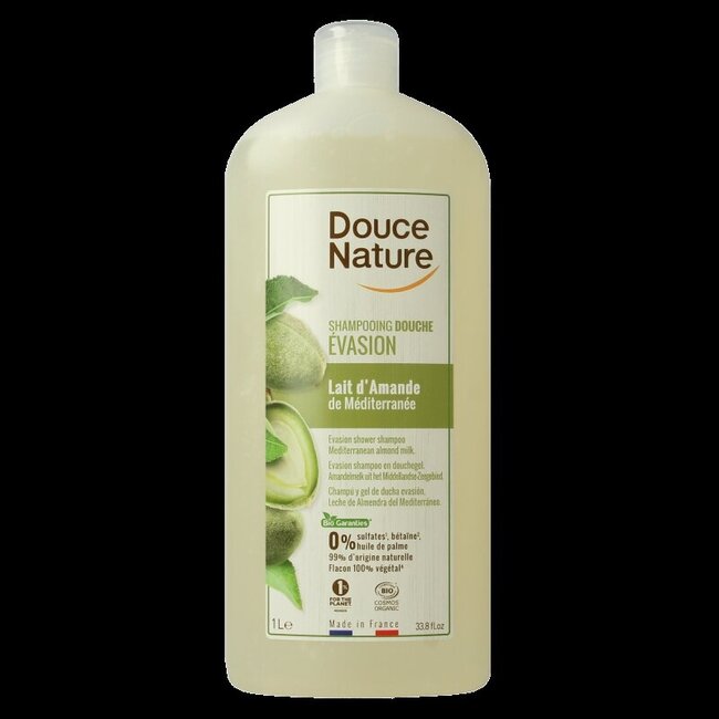 Douchemelk zoete amandel bio 1 Liter