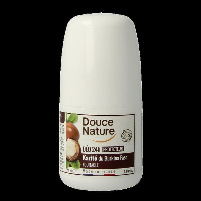 Deodorant roll on met karite sheabutter 24h bio 50 Milliliter