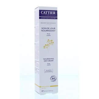 Cattier Dagcreme voedend droge en gevoelige huid 50 Milliliter