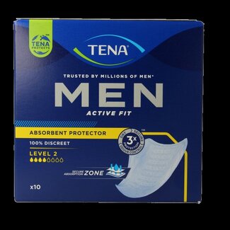 Tena Tena Men Active Fit Niveau 2, 10 pièces