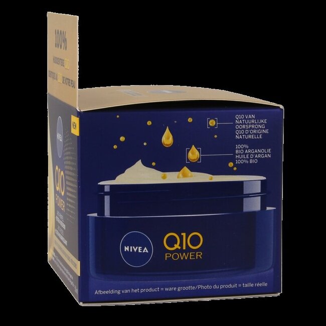 Nivea Q10 Power crème de nuit extra nourrissante 50 Millilitres