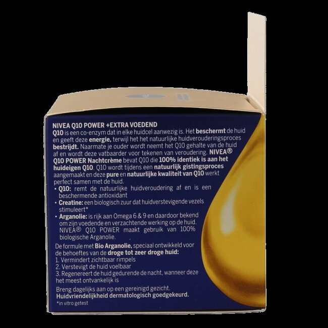 Nivea Q10 Power crème de nuit extra nourrissante 50 Millilitres
