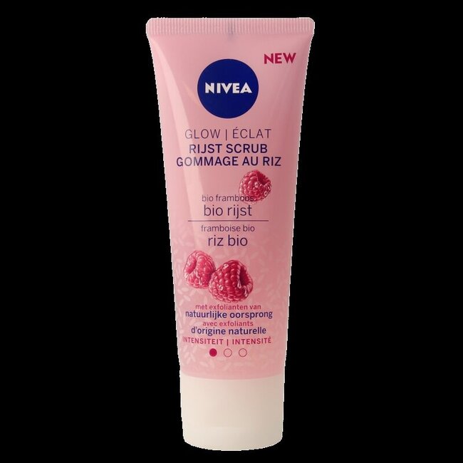 Essentials rice scrub droge huid 75 Milliliter