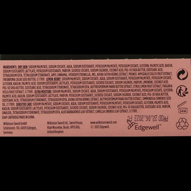 Wilkinson Intuition variety mesjes 4 Stuks