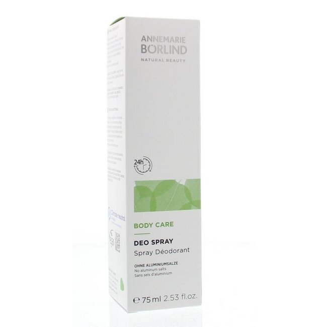 Body care natural deodorant spray 75 Milliliter
