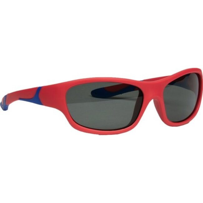 Zonnebril junior 3 - 8 jaar rood blauw 1 Stuks