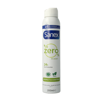 Sanex Deodorant spray zero% respect & control 200 Milliliter