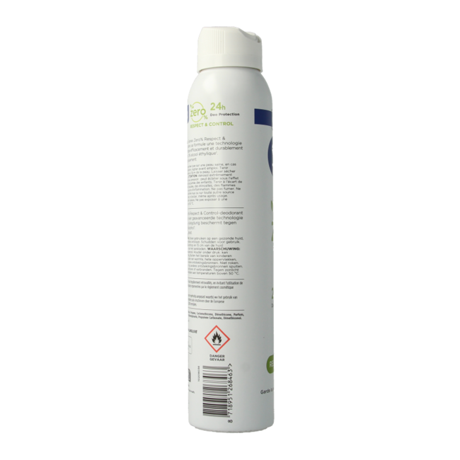 Sanex Deodorant spray zero% respect & control 200 Milliliter